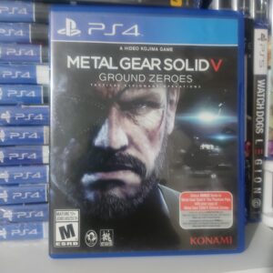 Metal Gear Solid V Ground Zeroes PS4