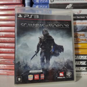 Middle-Earth: Shadow of Mordor (Sombras de Mordor) - PS3 - (Sem Manual)